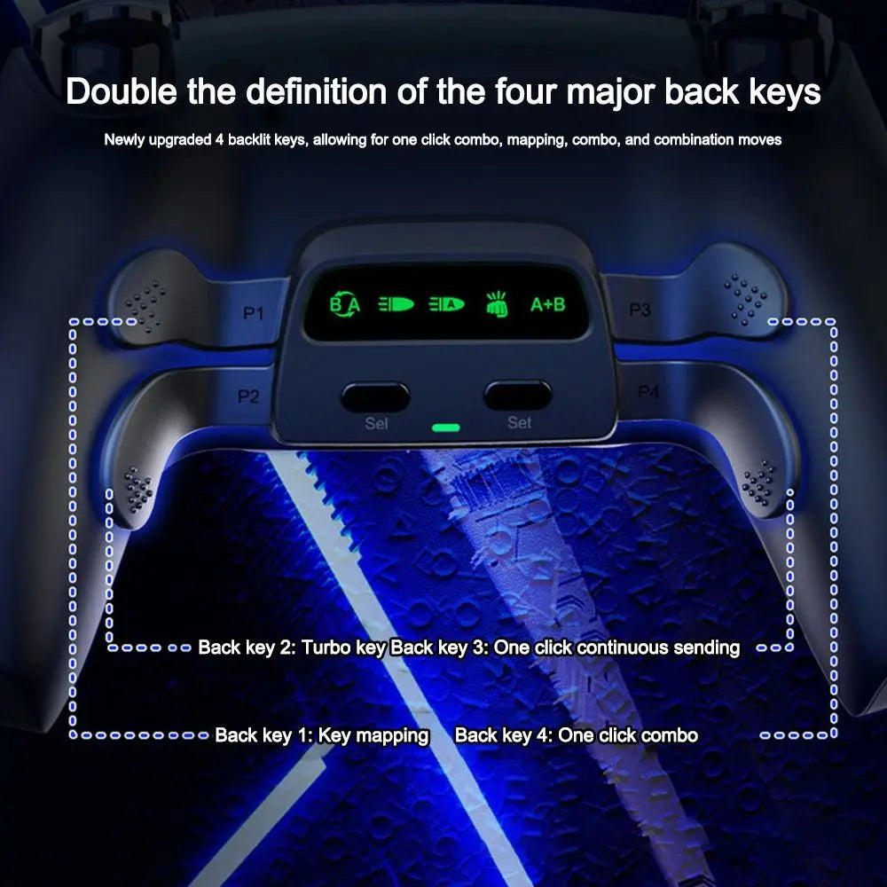 Pro Gaming Paddles Kit Compatible With PS5 Controller