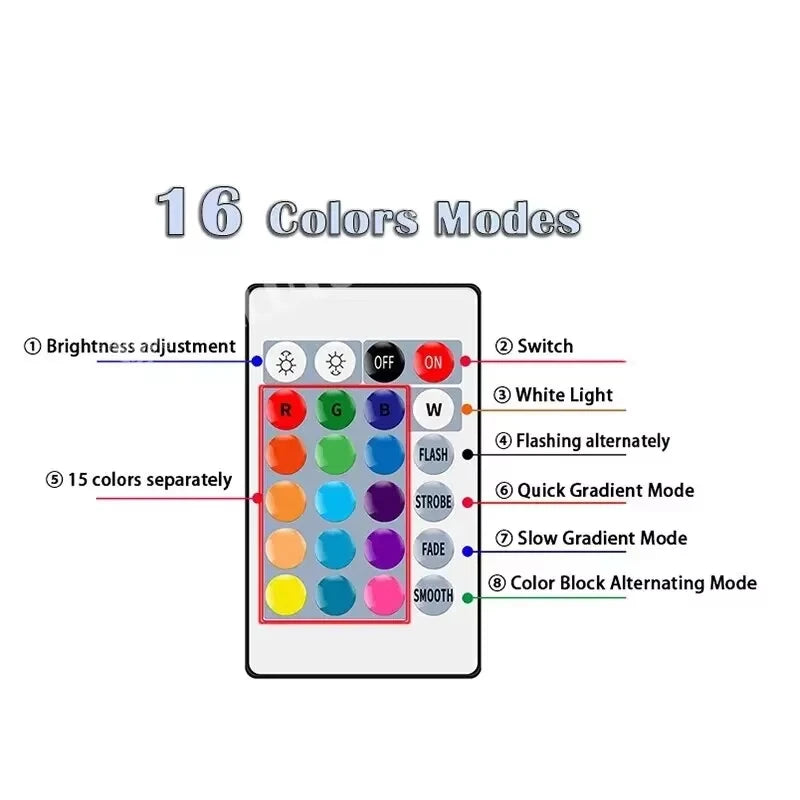 QIRONG™ Smart RGB Gaming LED Bulb