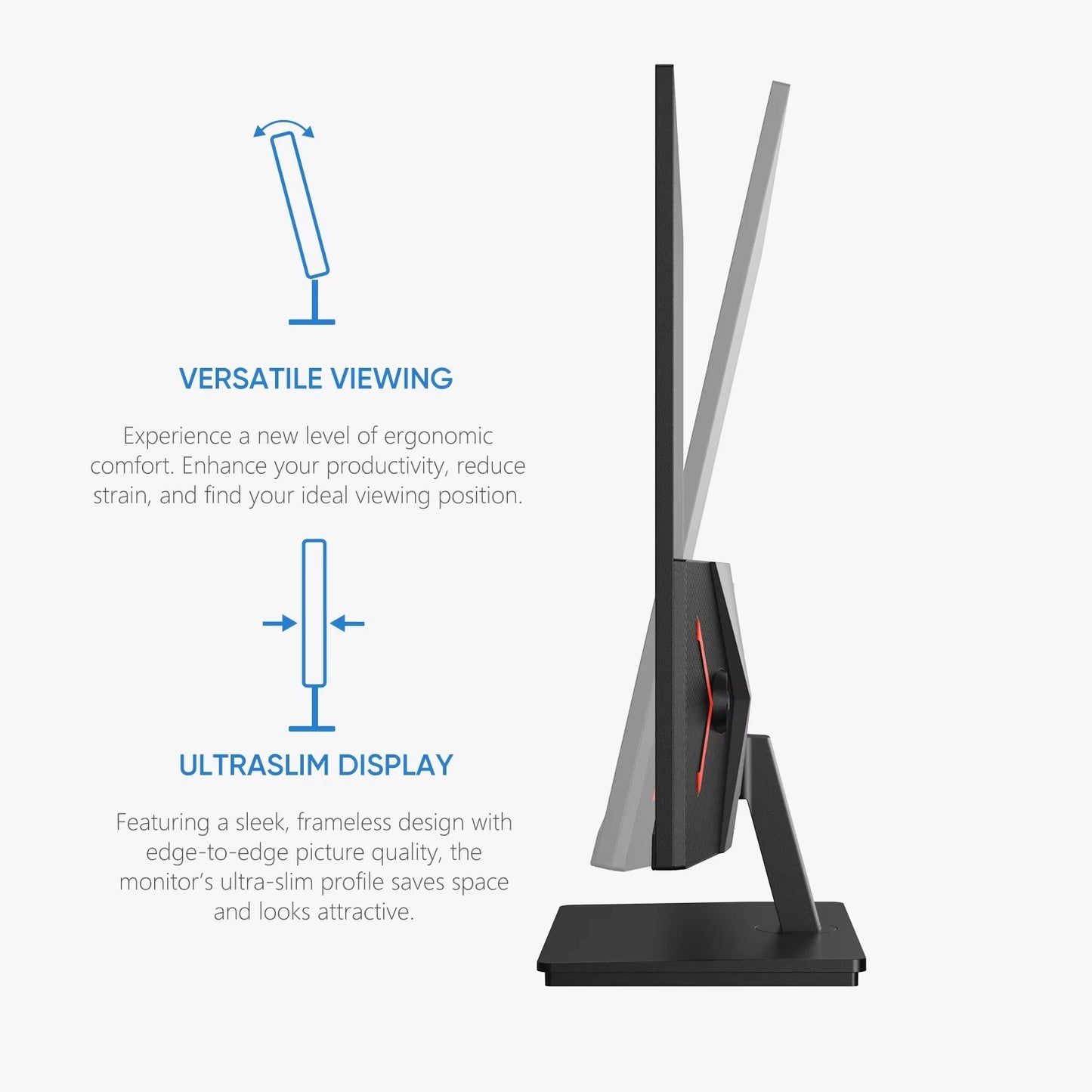 ARZOPA™ 27 inch 180hz gaming monitor QHD